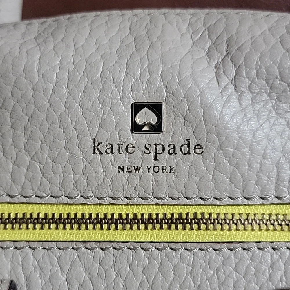 kate spade structured leather